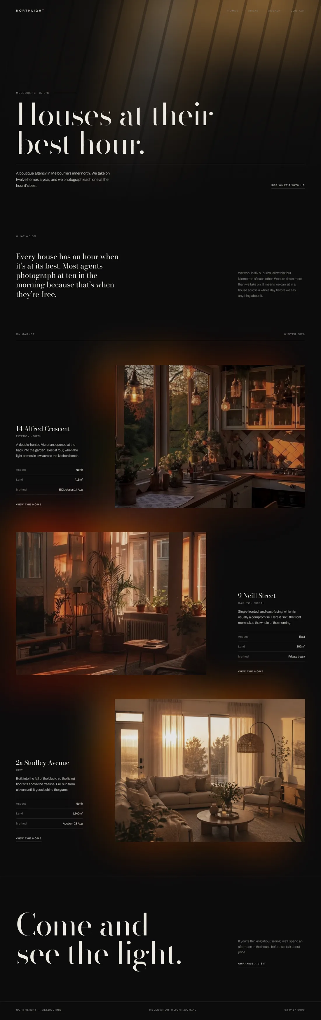 Northlight Real Estate — a site we built